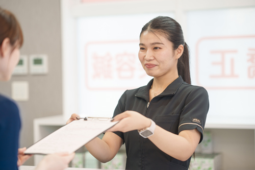 会計・次回のご予約